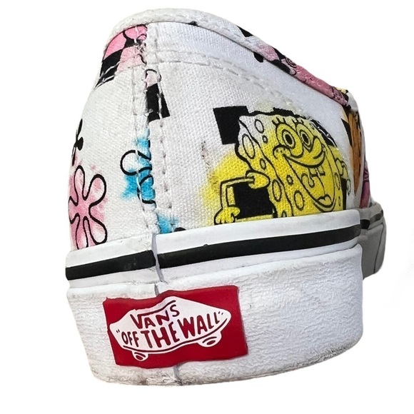 Sponge Bob Vans Limited Edition Unisex Sneakers Women’s Size 9.5 - Picture 5 of 12